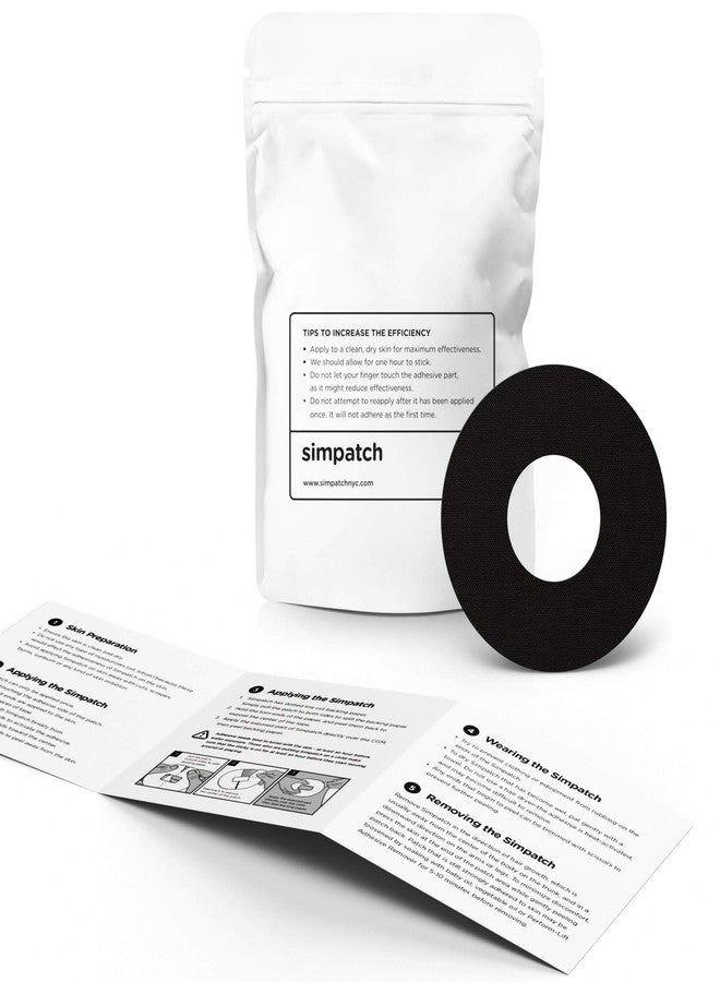 SIMPATCH Adhesive Patch - Pack of 30 - Multiple Colors Available (Black) - Image 2